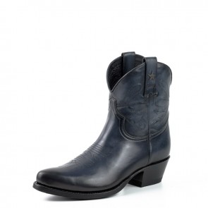 Botas 2374 Baile Country 2374 Cuir Azul Marino