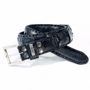 Cinturon 214 caiman python negro