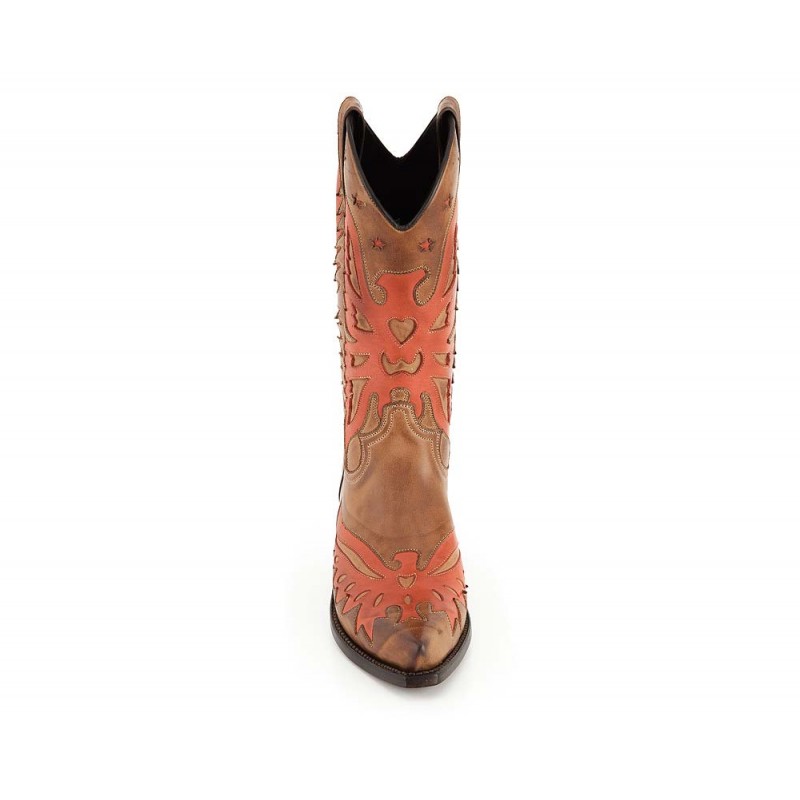 Western Boots Calypso 7806 Sancho Abarca rot