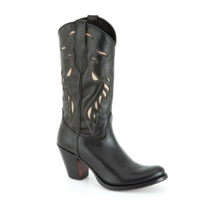 Western Boots Black Shadows Sancho 2307 - schwarz