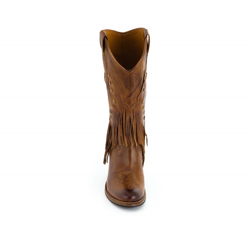Fransen Westernstiefel Me Too Sancho Abarca 2315 braun