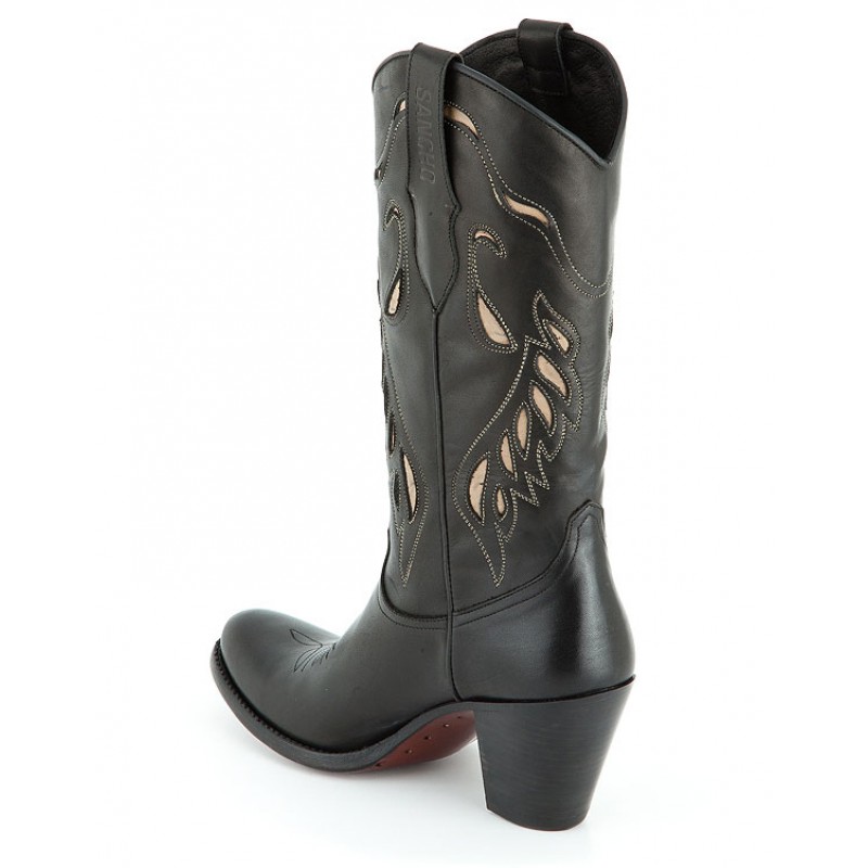 Western Boots Black Shadows Sancho 2307 - schwarz