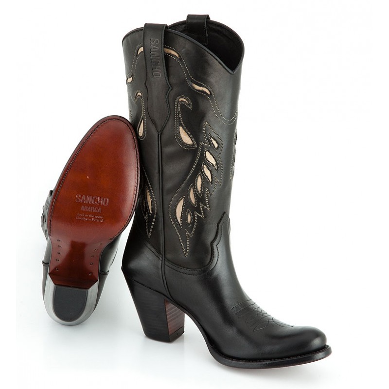 Western Boots Black Shadows Sancho 2307 - schwarz