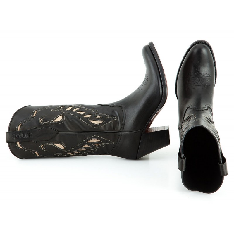 Western Boots Black Shadows Sancho 2307 - schwarz